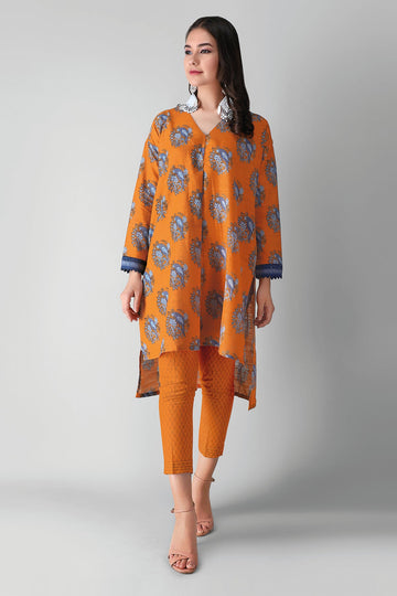 Jlk21403 Orange Khaadi Winter 2021
